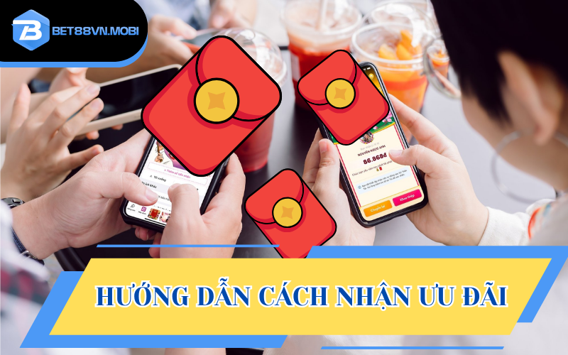 Thao tác nhận lì xì chuẩn cho tân binh